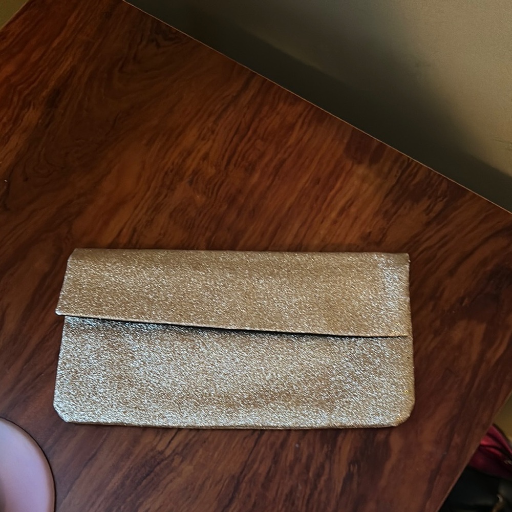 Elegant Gold Clutch Bag